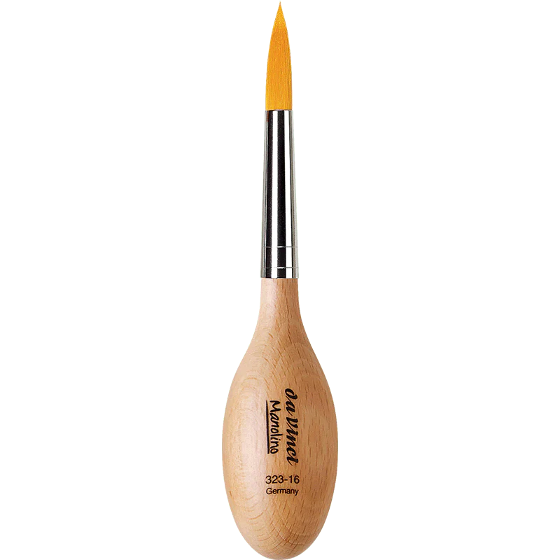 da Vinci - Manolino - Ergonomic Brush - Series 323 - Round - Size 16