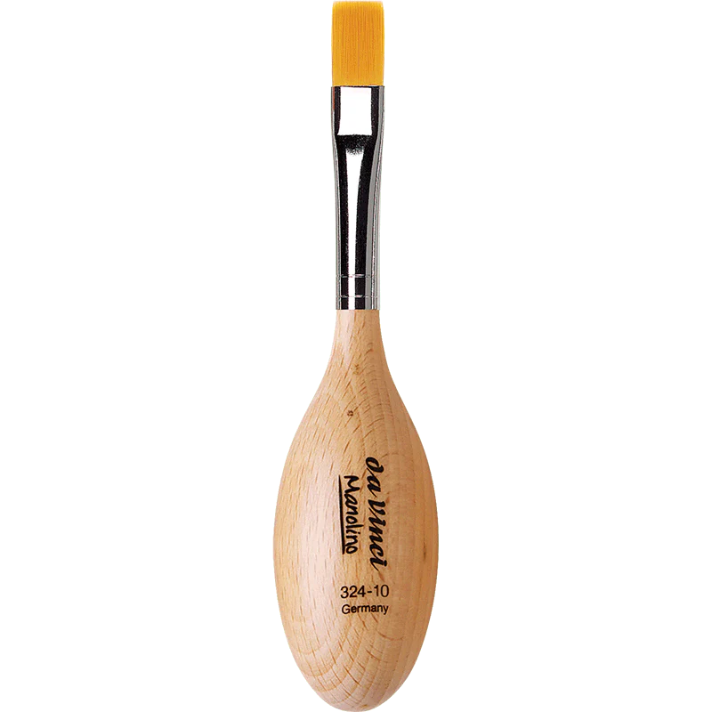 da Vinci - Manolino - Ergonomic Brush - Series 324 - Flat - Size 10