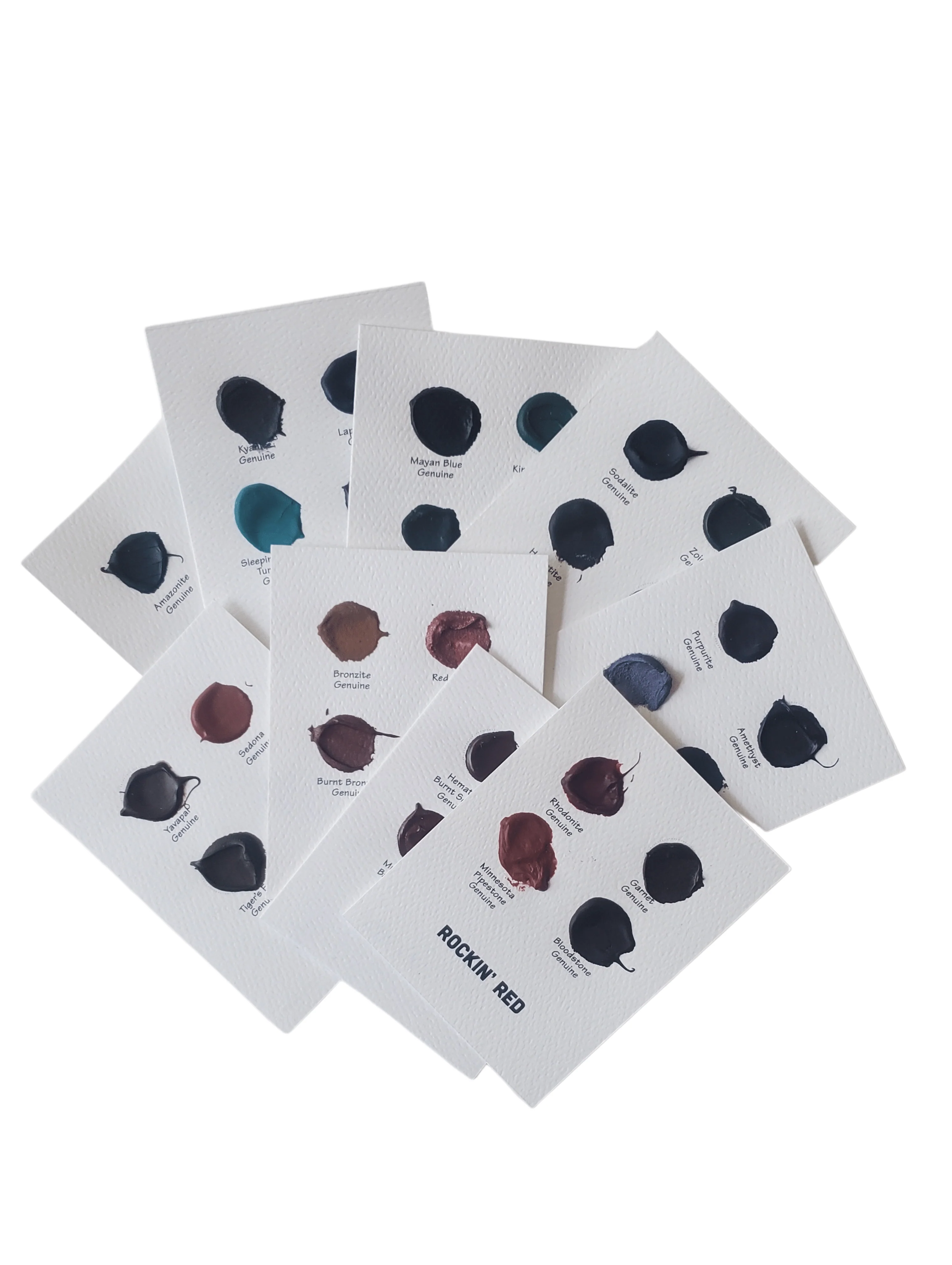 Daniel Smith - Extra Fine Watercolours - Dot Card Set - Mineral Marvels - Image 2