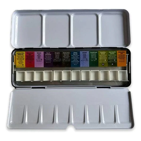 Daniel Smith - Extra Fine Watercolours - Inspiration Palette - Set of 12 Half Pans - Image 2