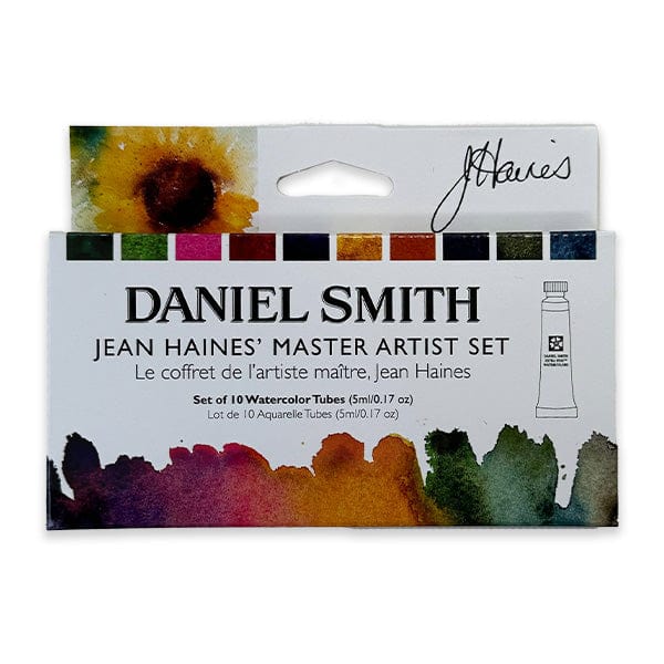 Daniel Smith - Extra Fine Watercolours - Jean Haines' Master Artist Set - 10 Colours in 5mL Tubes