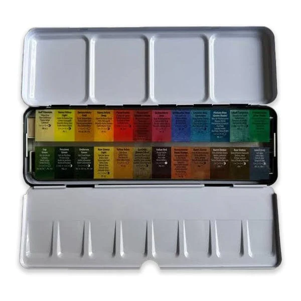 Daniel Smith - Extra Fine Watercolours - Original Palette - Set of 24 Half Pans - Image 5