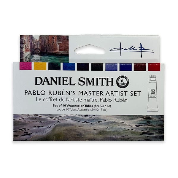 Daniel Smith - Extra Fine Watercolours - Pablo Rubén's Master Artist Set - 10 Colours in 5mL Tubes