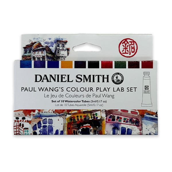 Daniel Smith - Extra Fine Watercolours - Paul Wang's Colour Play Lab Set - 10 Colours in 5mL Tubes