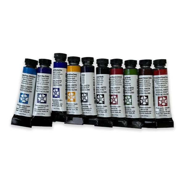 Daniel Smith - Extra Fine Watercolours - Paul Wang's Colour Play Lab Set - 10 Colours in 5mL Tubes - Image 2