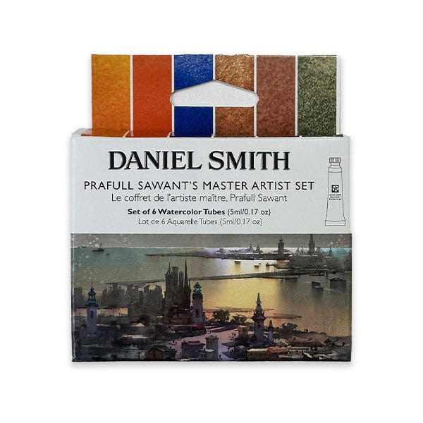 Daniel Smith - Extra Fine Watercolours - Prafull Sawant's Master Artist Set - 6 Colours in 5mL Tubes