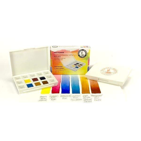 Daniel Smith - Extra Fine Watercolours - Sketcher Palette - Set of 6 Half Pans