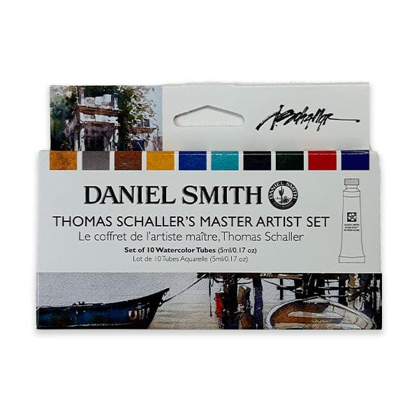 Daniel Smith - Extra Fine Watercolours - Thomas Schaller's Master Artist Set - 10 Colours in 5mL Tubes