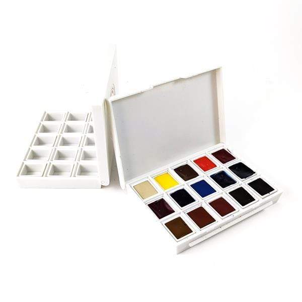 Daniel Smith - Extra Fine Watercolours - Ultimate Mixing Palette - Set of 15 Half Pans - Image 2
