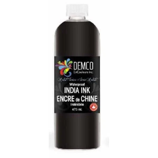 Demco - India Ink - 473mL Bottle
