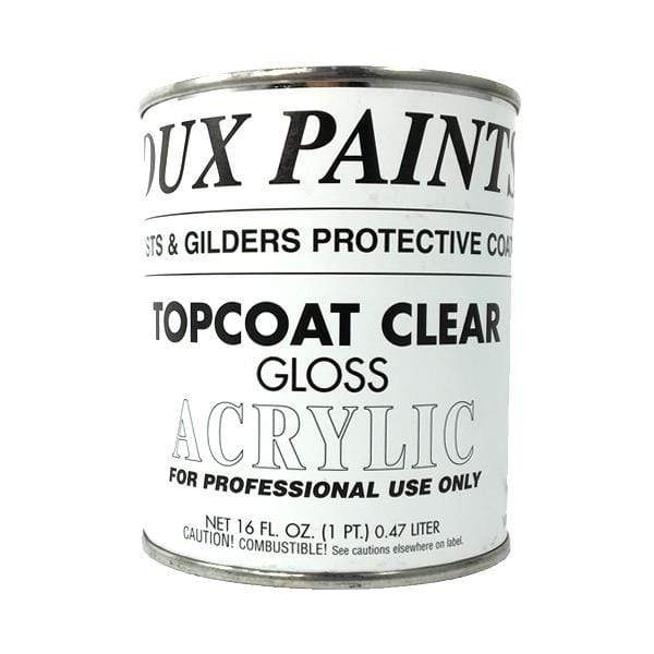 Dux - Clear Acrylic Topcoat - Gloss - 16oz Tin