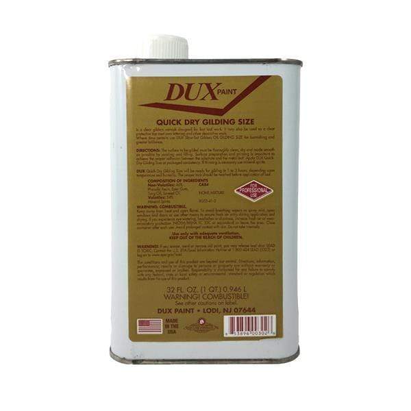 Dux - Quick Dry Gilding Size - 32oz Can