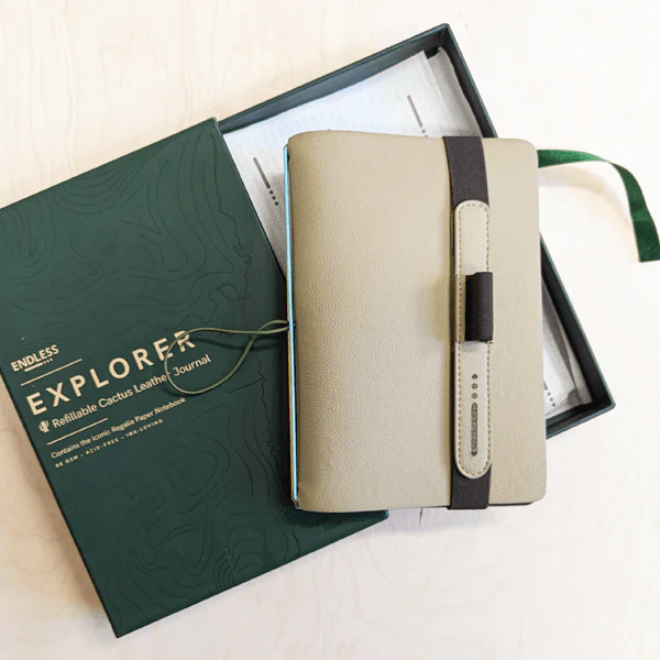 Endless - Explorer - Refillable Cactus Leather Journals