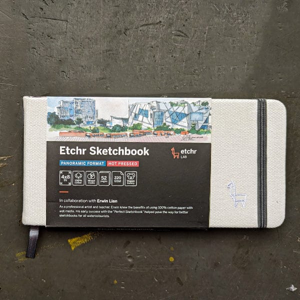 Etchr - Panoramic Sketchbooks - 4x8" - Image 3