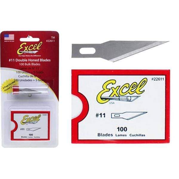 Excel - Replacement Blades - #11 Hobby Knife - Pack of 100
