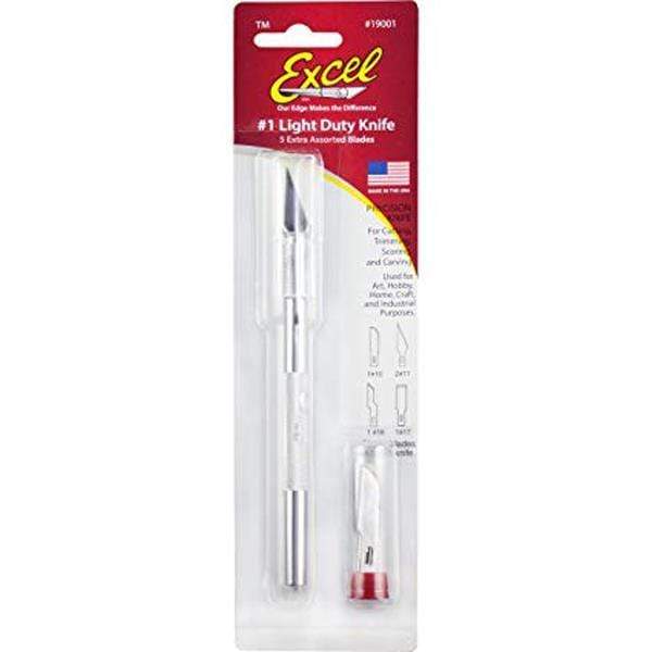 Excel - #1 Light Duty Knife with 5 Assorted Blades