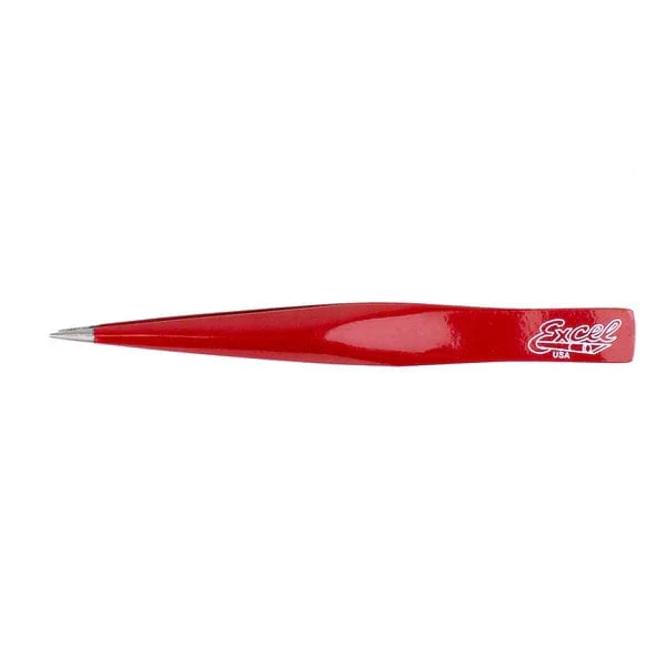 Excel - Ultra Fine Point Tweezers - Red
