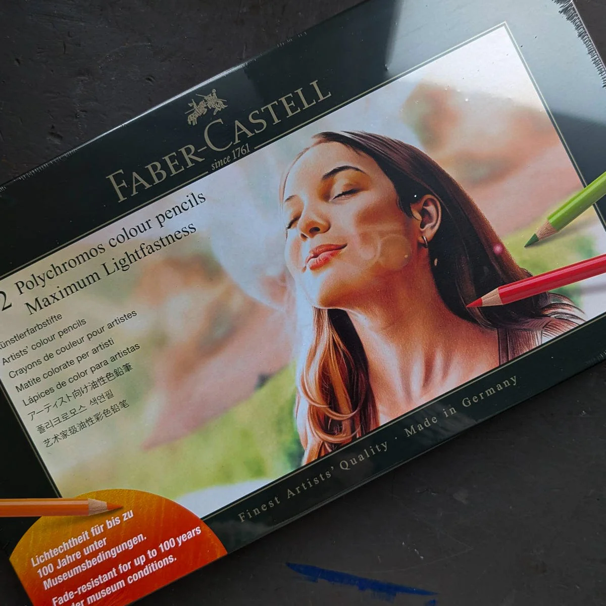 Faber-Castell - Polychromos - Colour Pencil Tin - Set of 102 - Maximum Lightfastness Collection