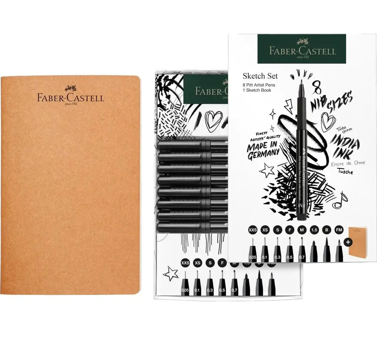Faber-Castell - Sketch Set - 9 Pieces - Image 2