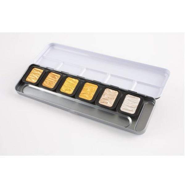 Finetec - Pearlescent Watercolours - Set of 6 Colours