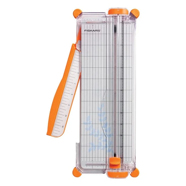 Fiskars - Portable Paper Trimmer - Clear - 12" Track