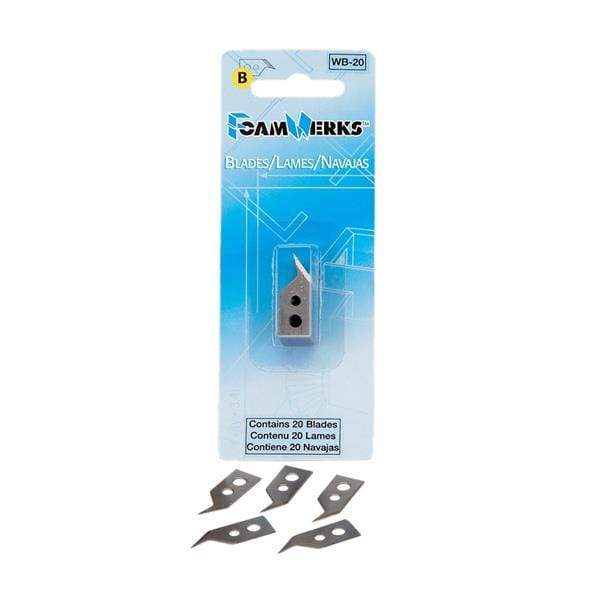 FoamWerks - Replacement Blades - Blade B - 20 Pack