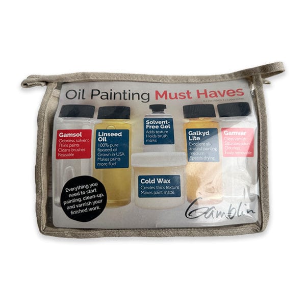 Gamblin - Oil Painting Must Have Set - 6 Pieces
