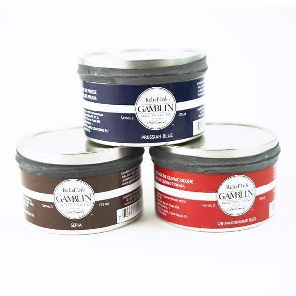 Gamblin - Relief Ink - 175mL Tins - Series 2