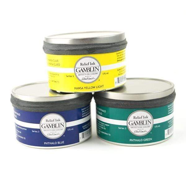 Gamblin - Relief Ink - 175mL Tins - Series 3
