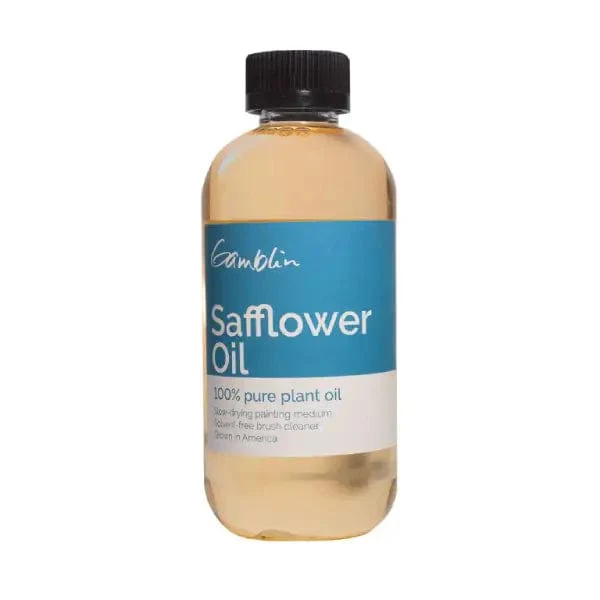 Gamblin - Safflower Oil - 8.5oz / 250mL Bottle