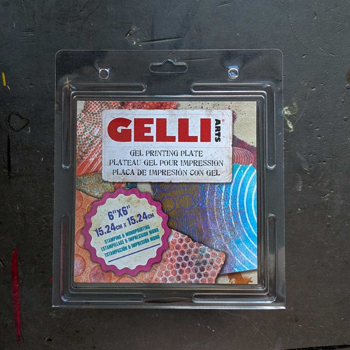 Gelli Arts - Gel Printing Plate - 6x6"