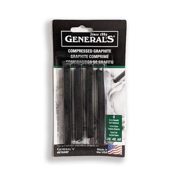 General's - Compressed Graphite - Soft Assorted Pack - 4 Extra Smooth Pieces