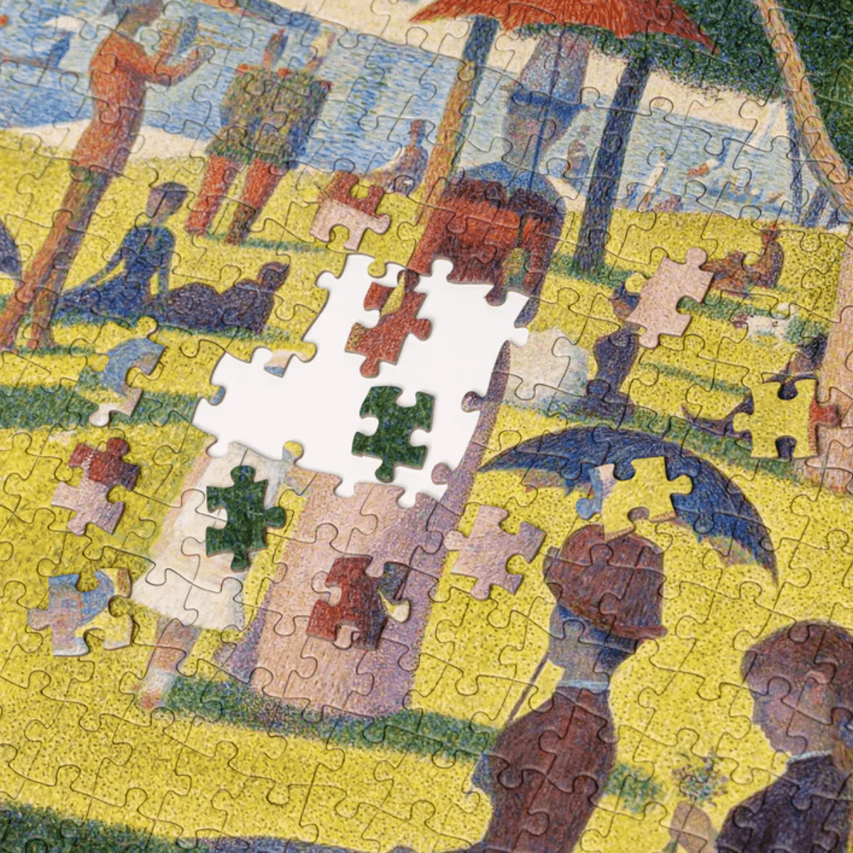 Georges Seurat's Sunday Afternoon - 1,000 Piece Jigsaw Puzzle - Image 2