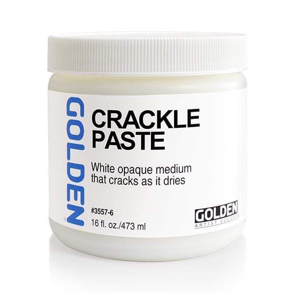 Golden - Crackle Paste - 473mL Jar