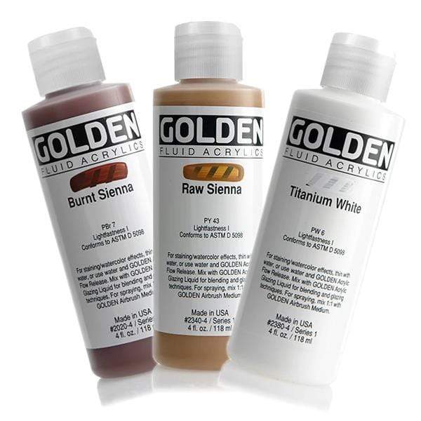 Golden - Fluid Acrylics - 118mL Bottles - Series 1