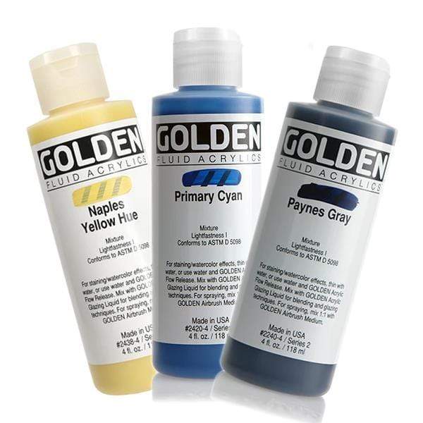Golden - Fluid Acrylics - 118mL Bottles - Series 2