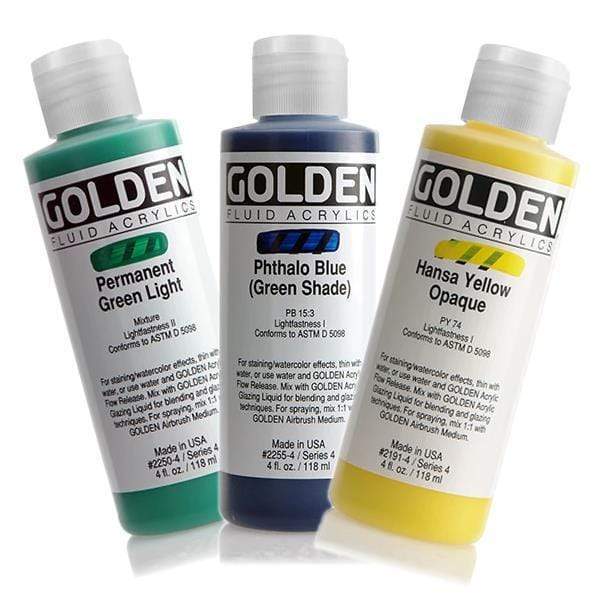 Golden - Fluid Acrylics - 118mL Bottles - Series 4