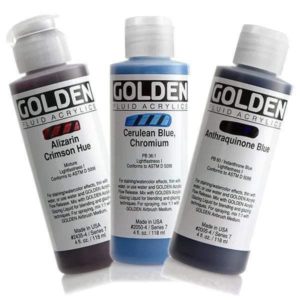 Golden - Fluid Acrylics - 118mL Bottles - Series 7