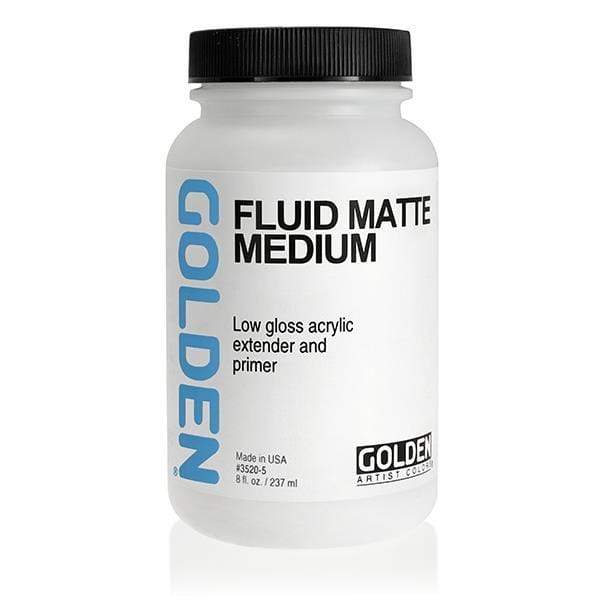 Golden - Fluid Matte Medium - 237mL Jar
