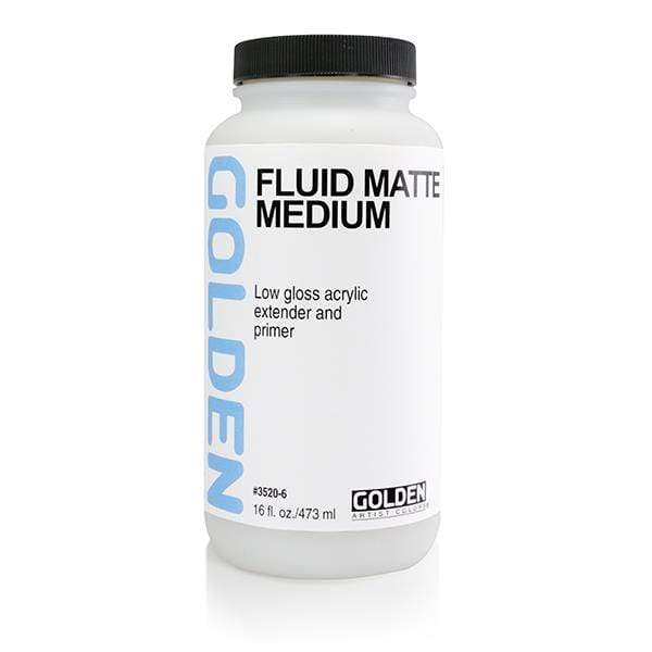 Golden - Fluid Matte Medium - 473mL Jar