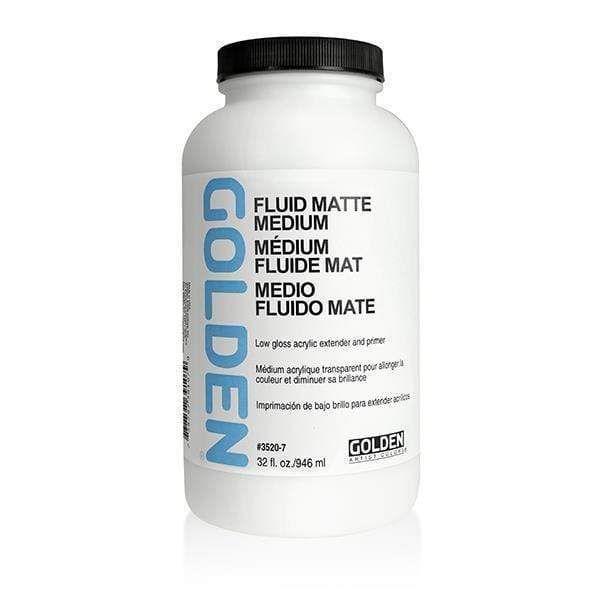 Golden - Fluid Matte Medium - 946mL Jar