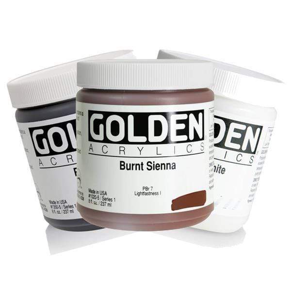 Golden - Heavy Body Acrylics - 237mL Jars - Series 1