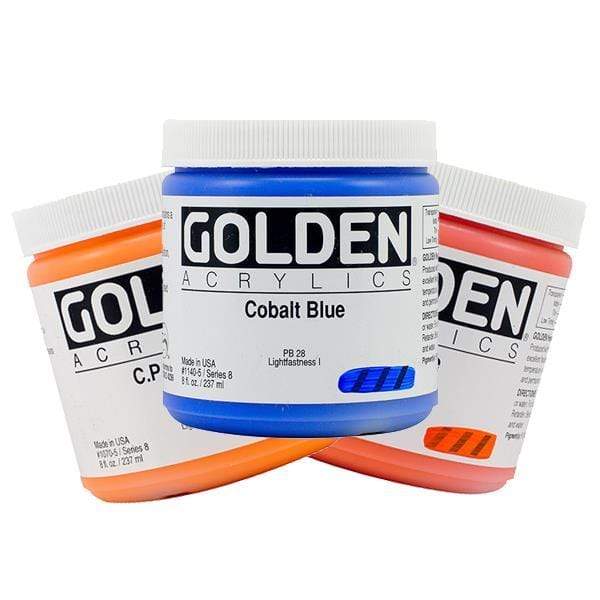 Golden - Heavy Body Acrylics - 237mL Jars - Series 8