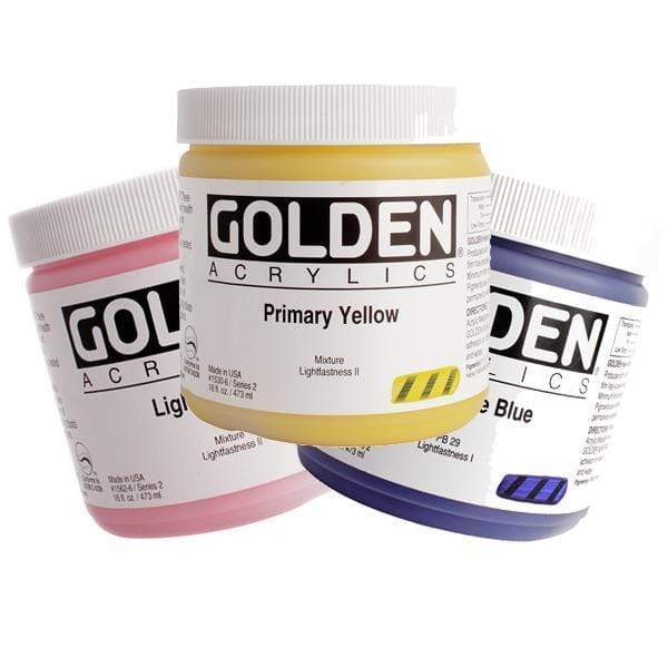 Golden - Heavy Body Acrylics - 473mL Jars - Series 2