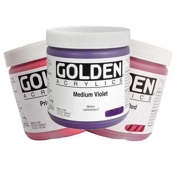 Golden - Heavy Body Acrylics - 473mL Jars - Series 6