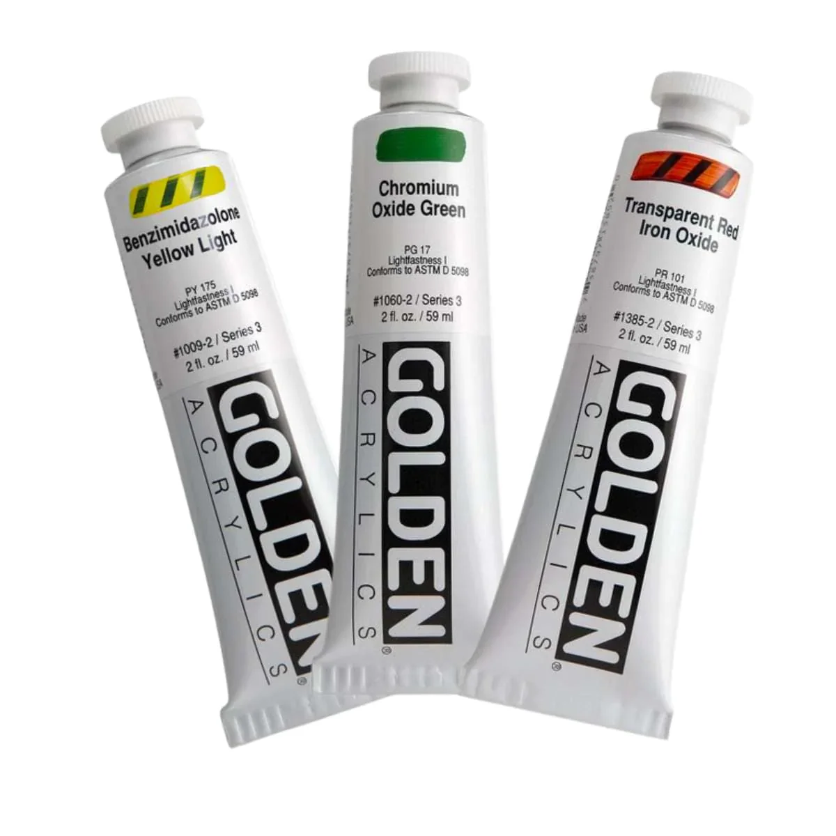 Golden - Heavy Body Acrylics - 59mL Tubes - Series 3
