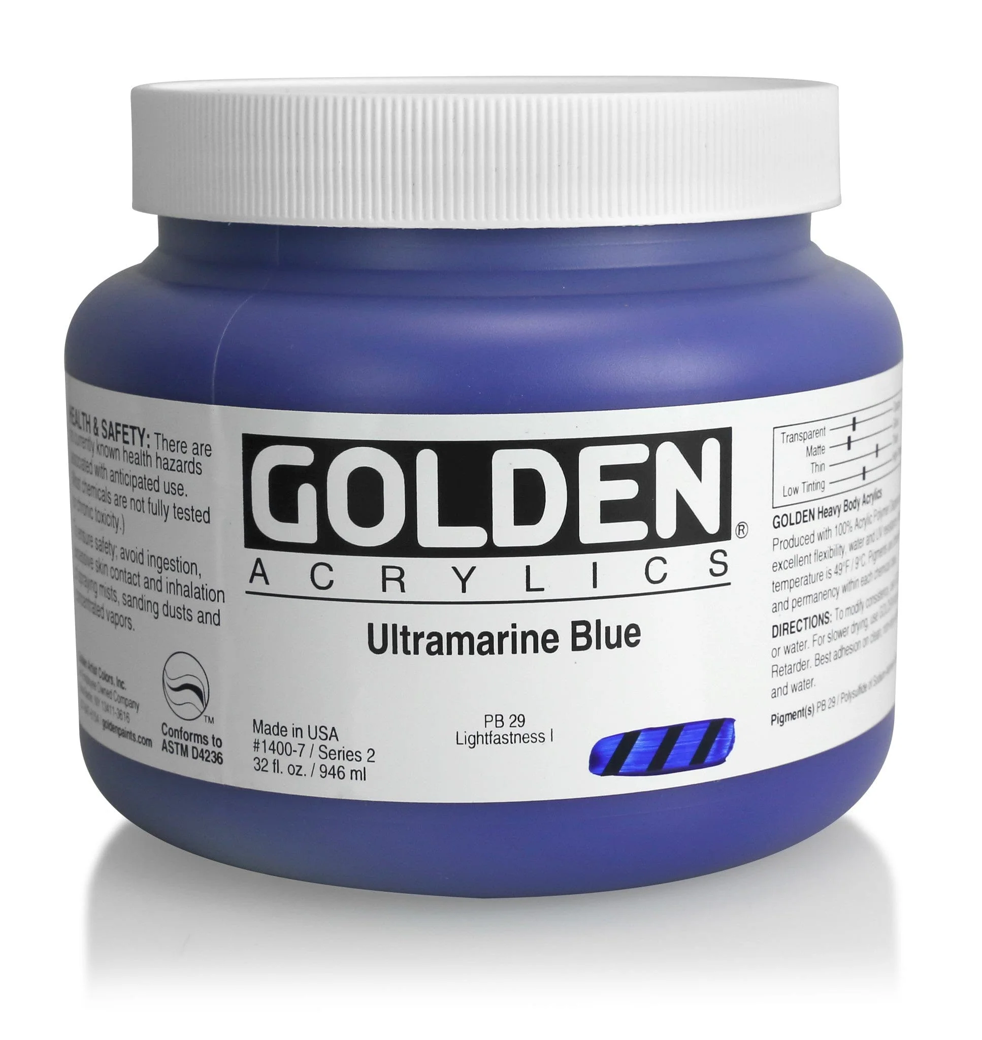 Golden - Heavy Body Acrylics - 946mL Jars - Series 2