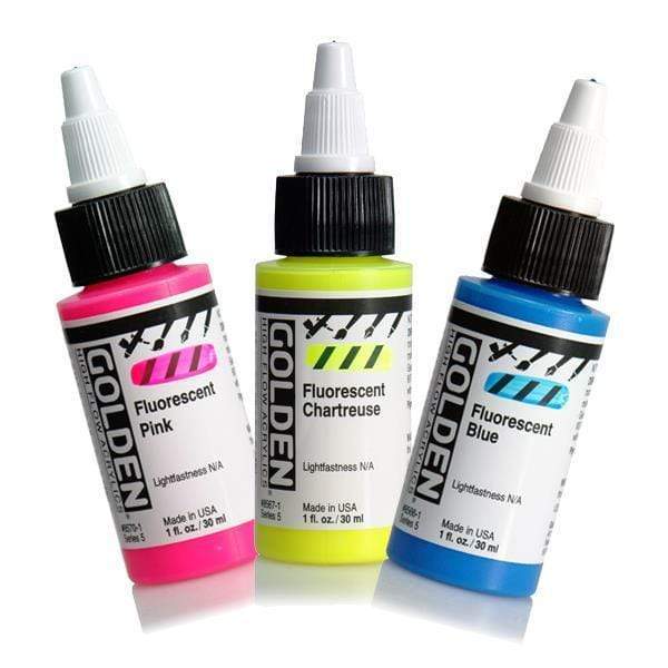 Golden - High Flow Acrylics - 30mL Bottles - Series 5