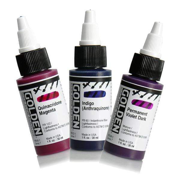 Golden - High Flow Acrylics - 30mL Bottles - Series 7