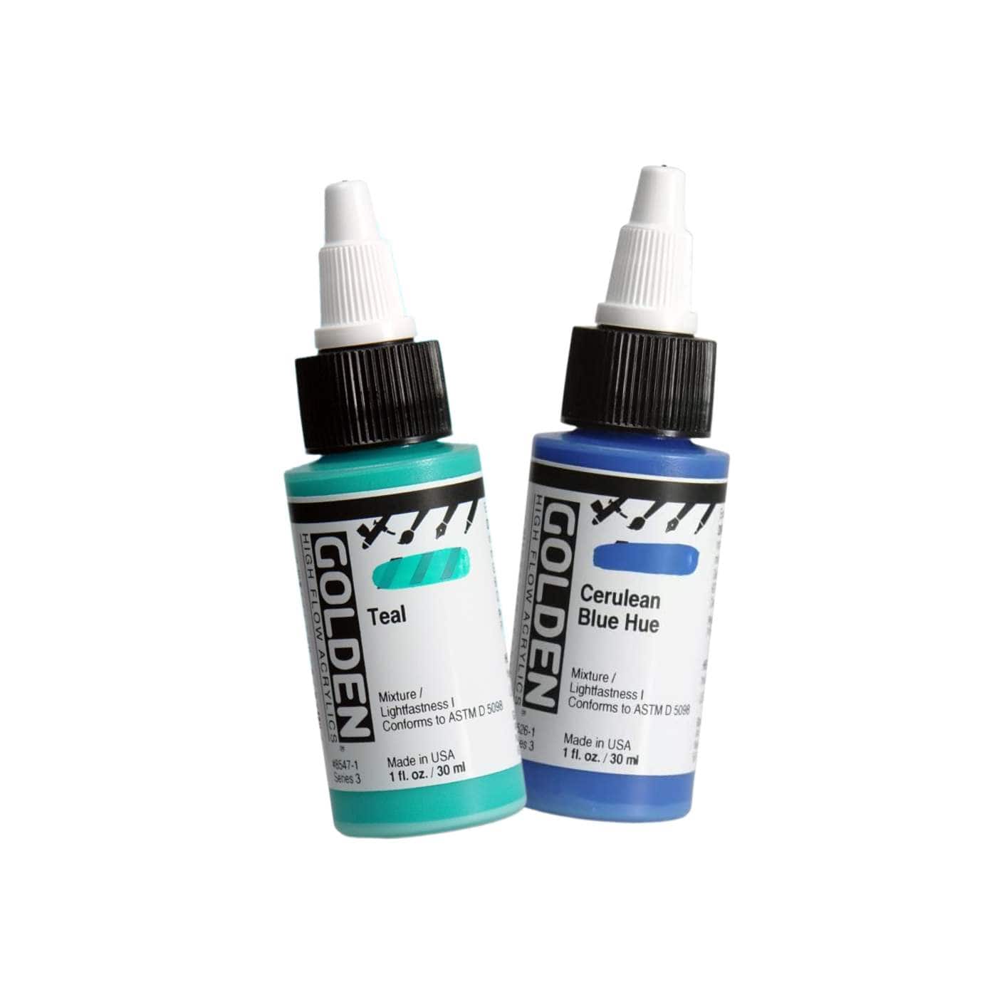 Golden - High Flow Acrylics - 30mL Bottles - Series 3